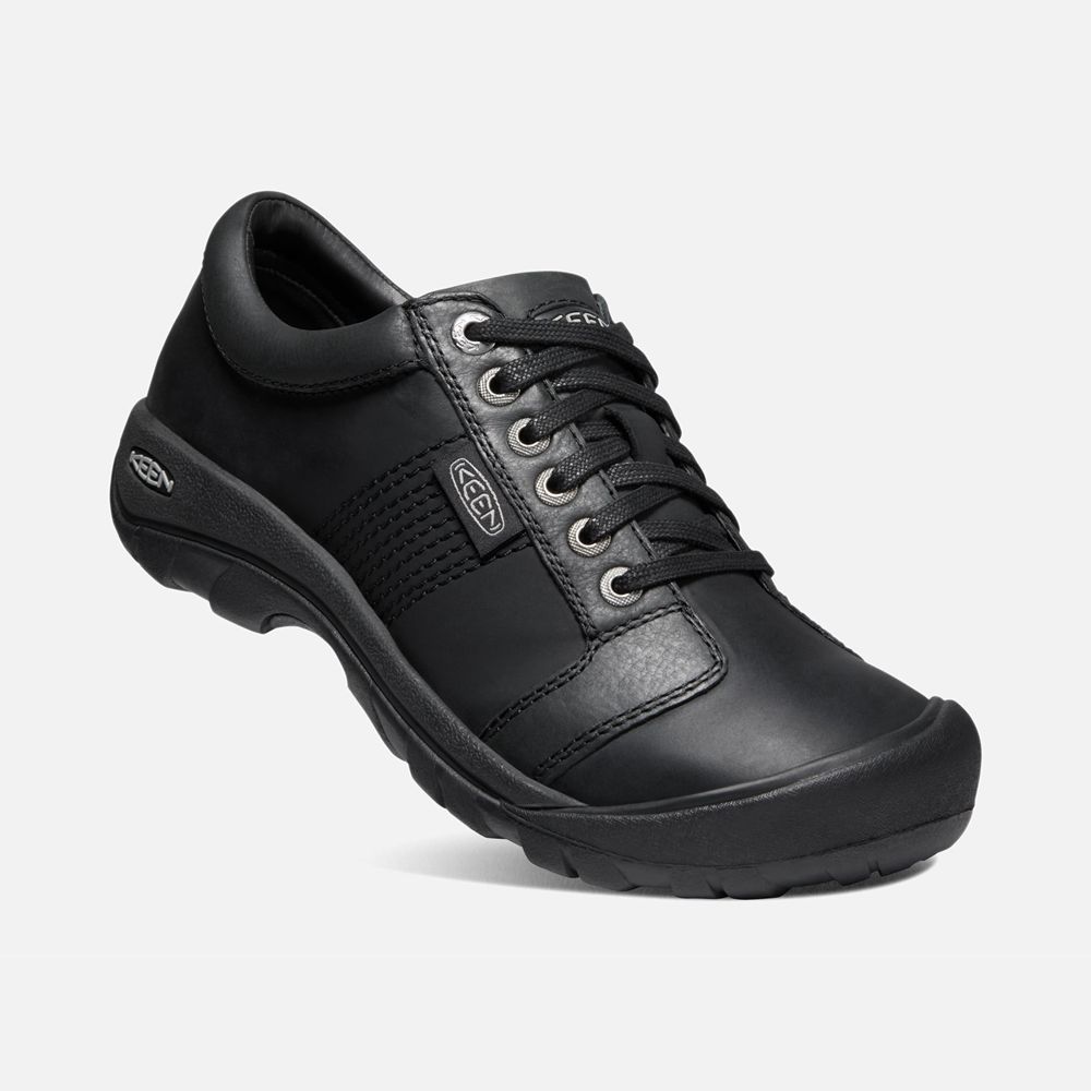 Keen Veterschoenen Heren Zwart - Austin - 53807-STEX